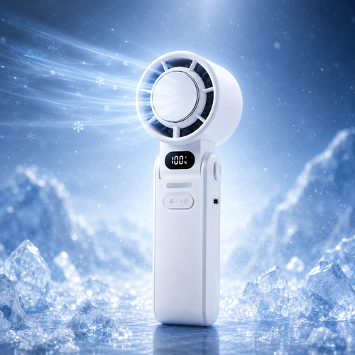 Stay Cool Anywhere - The Pocket-Sized Fan That Delivers Instant Relief